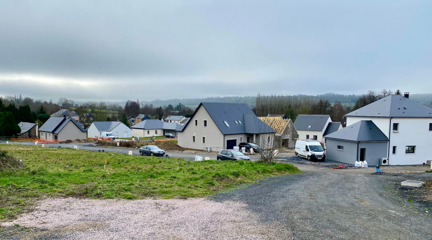 Construction maisons en cours