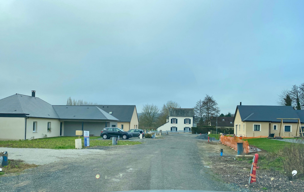 Construction maisons en cours