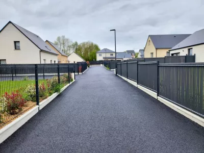 Ensemble des travaux d'aménagement réalisés