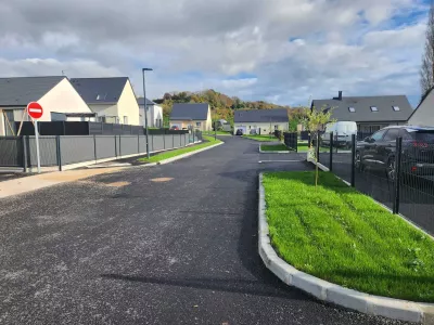 Travaux d'aménagement terminés