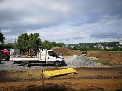 Suite des travauxTerrain constructible viabilisé côte normande