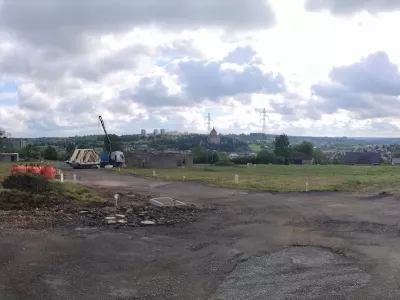 Construction maisons en cours