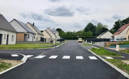 Travaux d'aménagement terminés