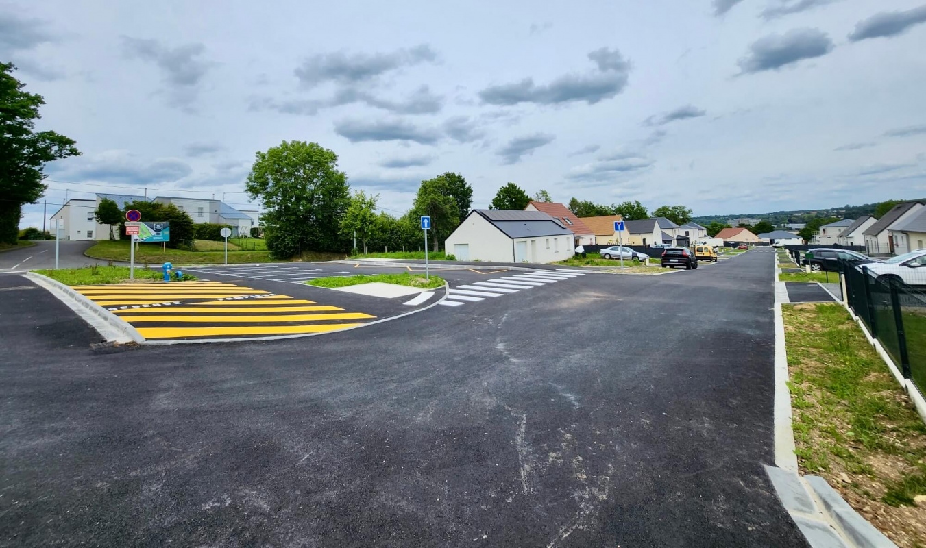 Travaux d'aménagement terminés