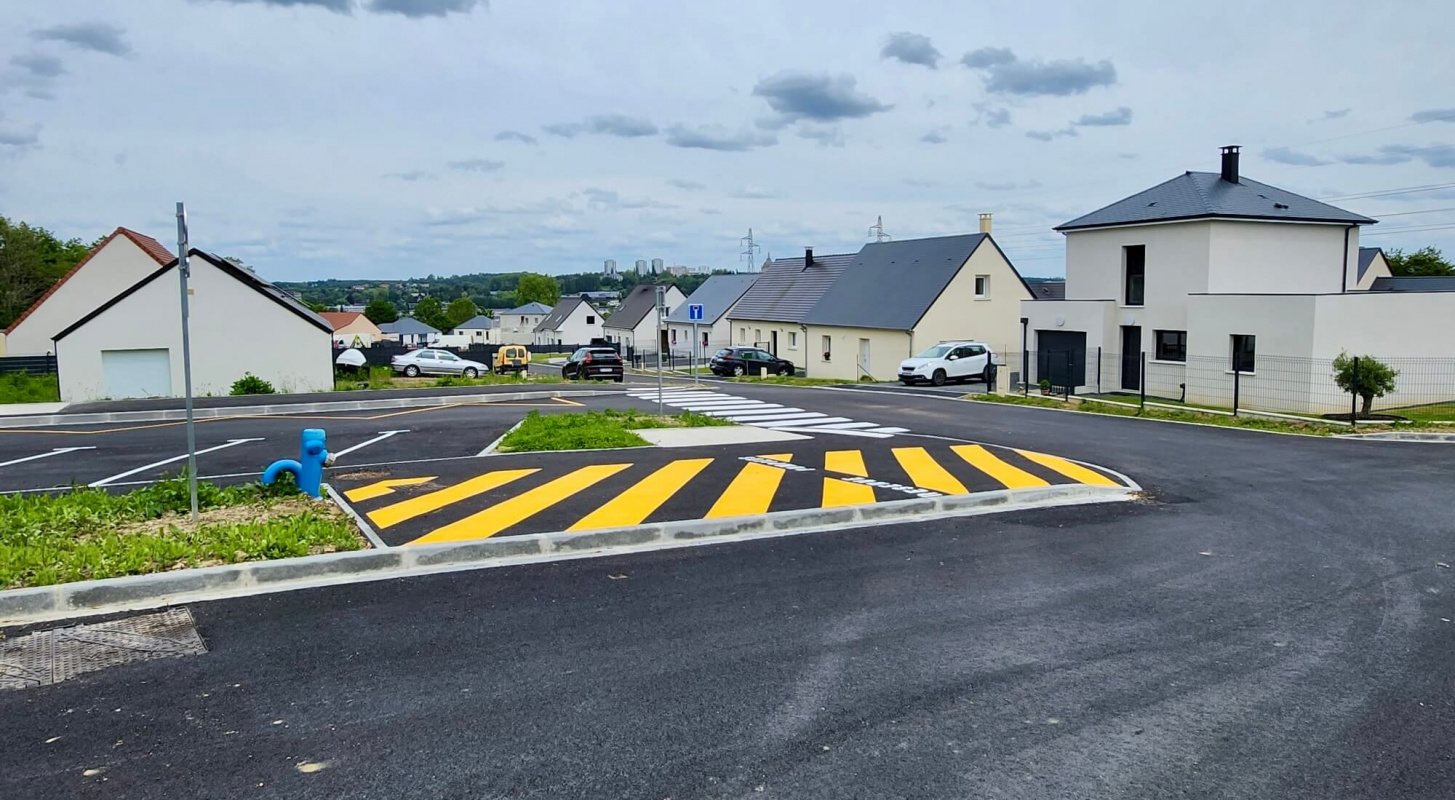 Travaux d'aménagement terminés