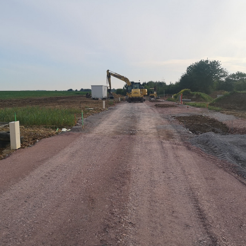 Travaux réseaux souples et terrassement