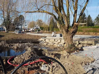 Travaux réseaux en cours