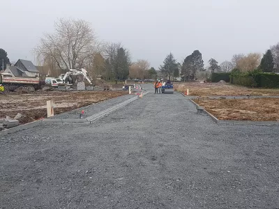 Travaux 1ère phase en cours d'achèvement