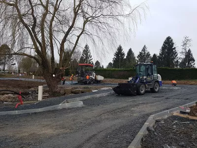 Travaux 1ère phase en cours d'achèvement