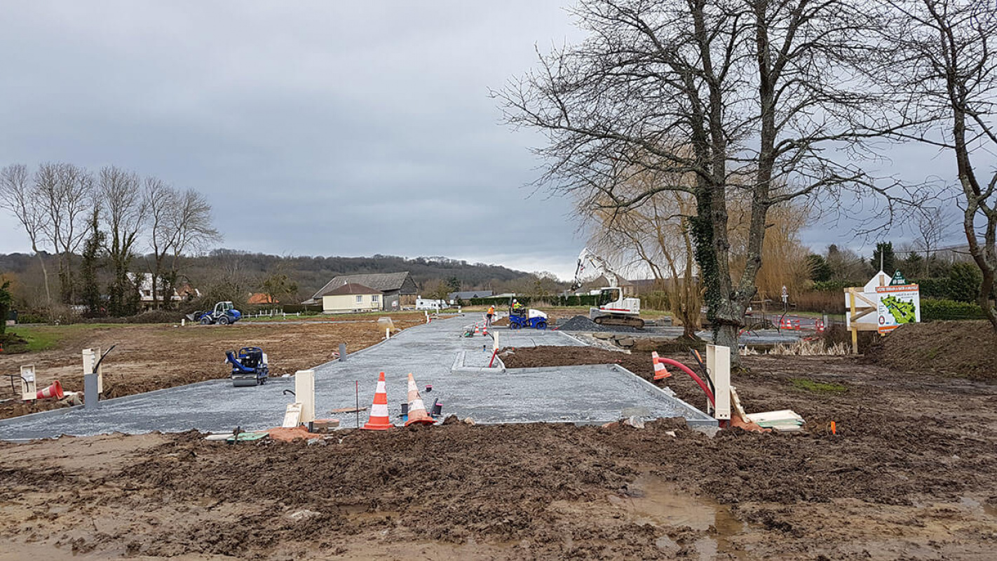 Travaux 1ère phase en cours d'achèvement