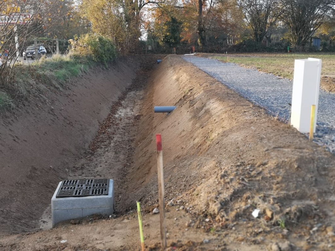 Travaux 1ère phase en cours d'achèvement