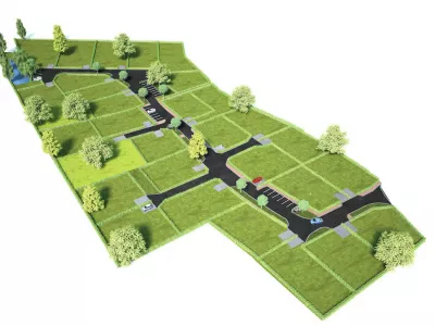 Plan parcellaire MONTVILLE-BOSC GUERARD (76)