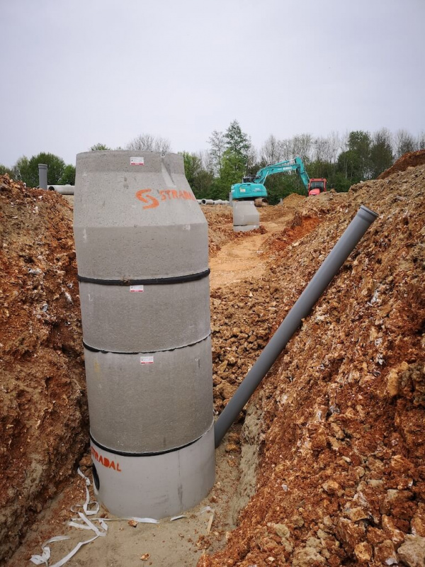 Démarrage travaux des réseaux EU et EP