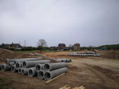 Démarrage travaux des réseaux EU et EP