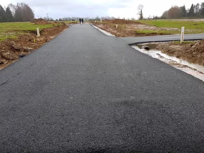 Travaux de finitions en cours