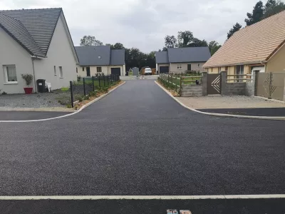 Achèvement des travaux de voiries