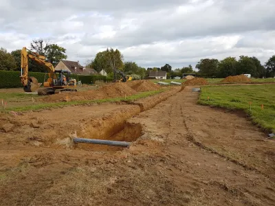 Démarrage travaux des réseaux