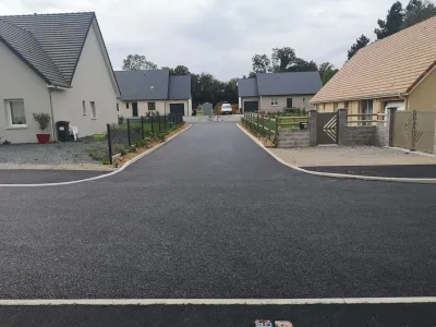Achèvement des travaux de voiries