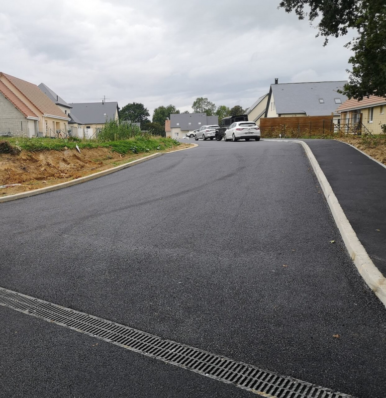 Achèvement des travaux de voiries