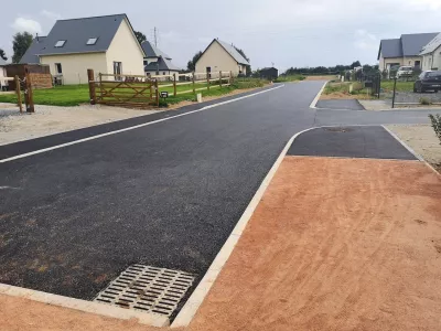Achèvement des travaux de voiries