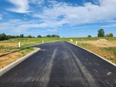 Travaux de viabilisation réalisés