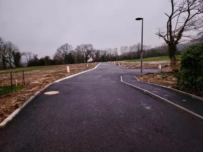 Travaux d'aménagement réalisés