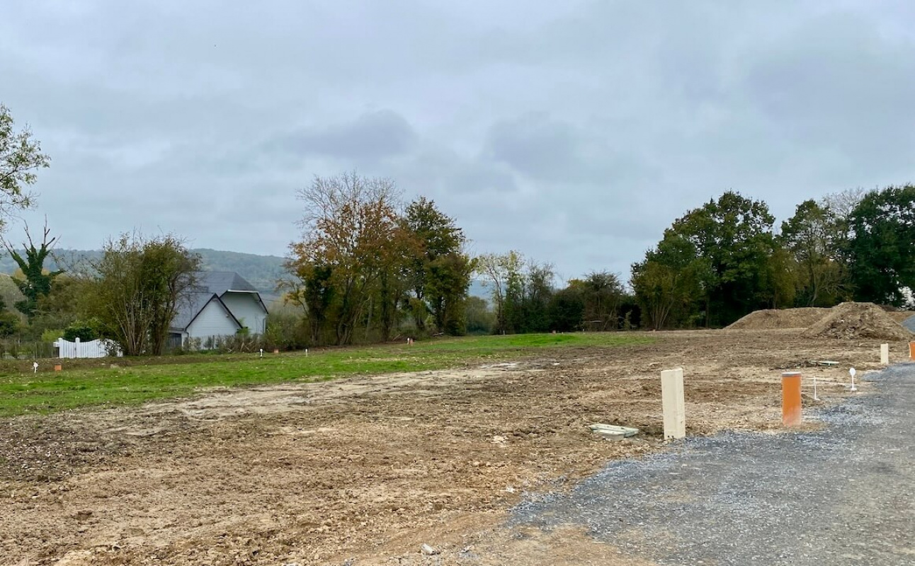Travaux d'aménagement des réseaux en cours