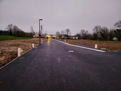 Travaux d'aménagement réalisés