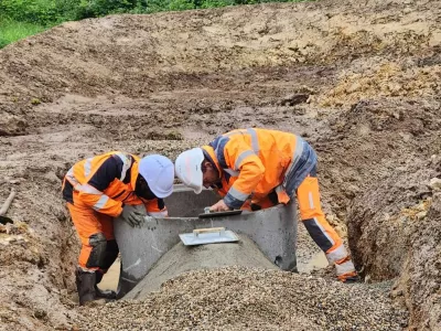 Travaux des réseaux EP