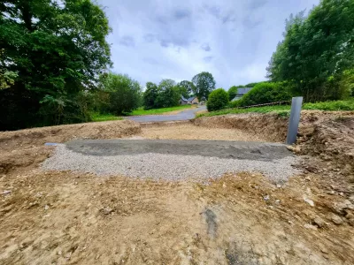Empierrement et terrassement des voiries