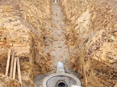 Démarrage travaux des réseaux EP