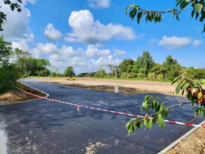 Travaux d'aménagement de voirie et réseaux terminés