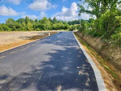 Travaux d'aménagement de voirie et réseaux terminés