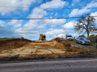 Démarrage travaux de terrassement