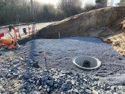 Démarrage travaux réseau EP