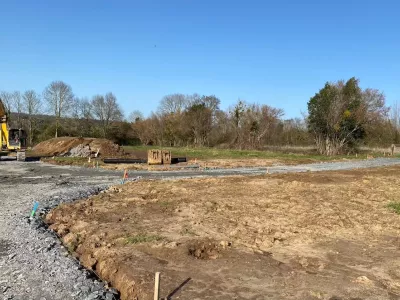Empierrement et terrassement des voiries