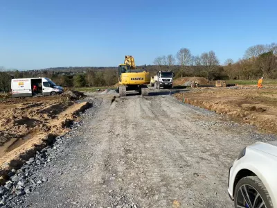 Empierrement et terrassement des voiries