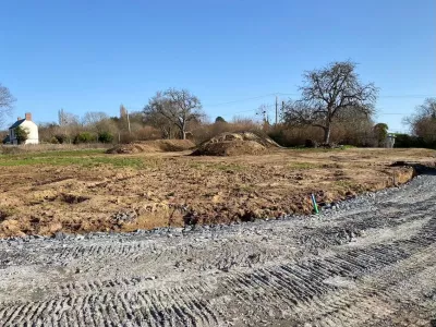 Empierrement et terrassement des voiries