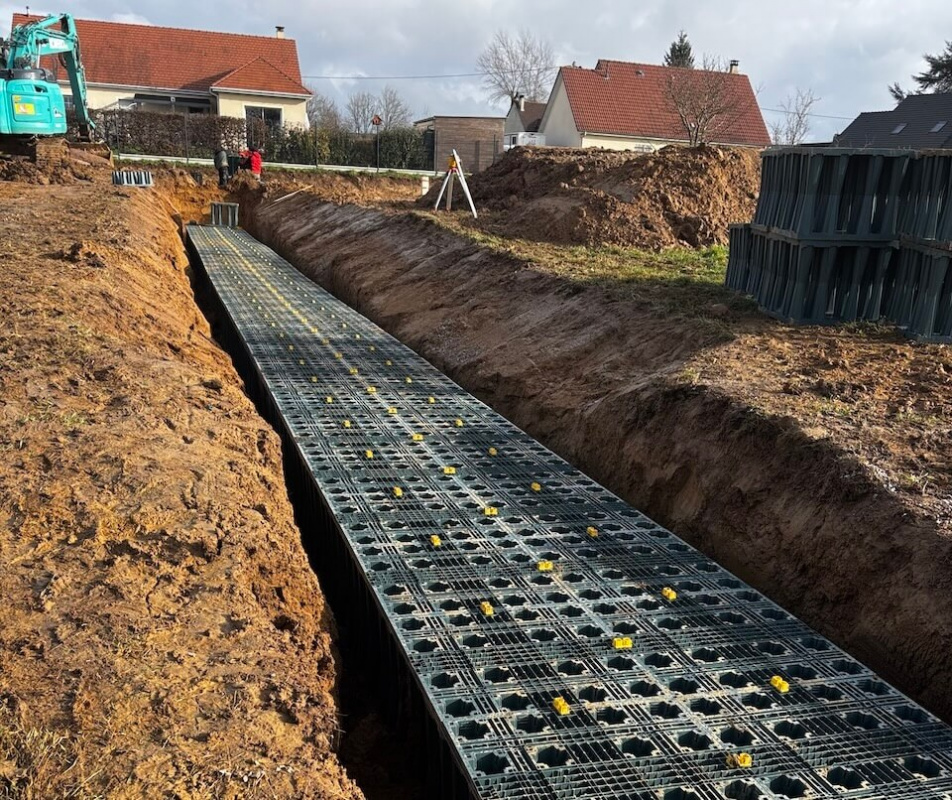 Travaux des réseaux EP