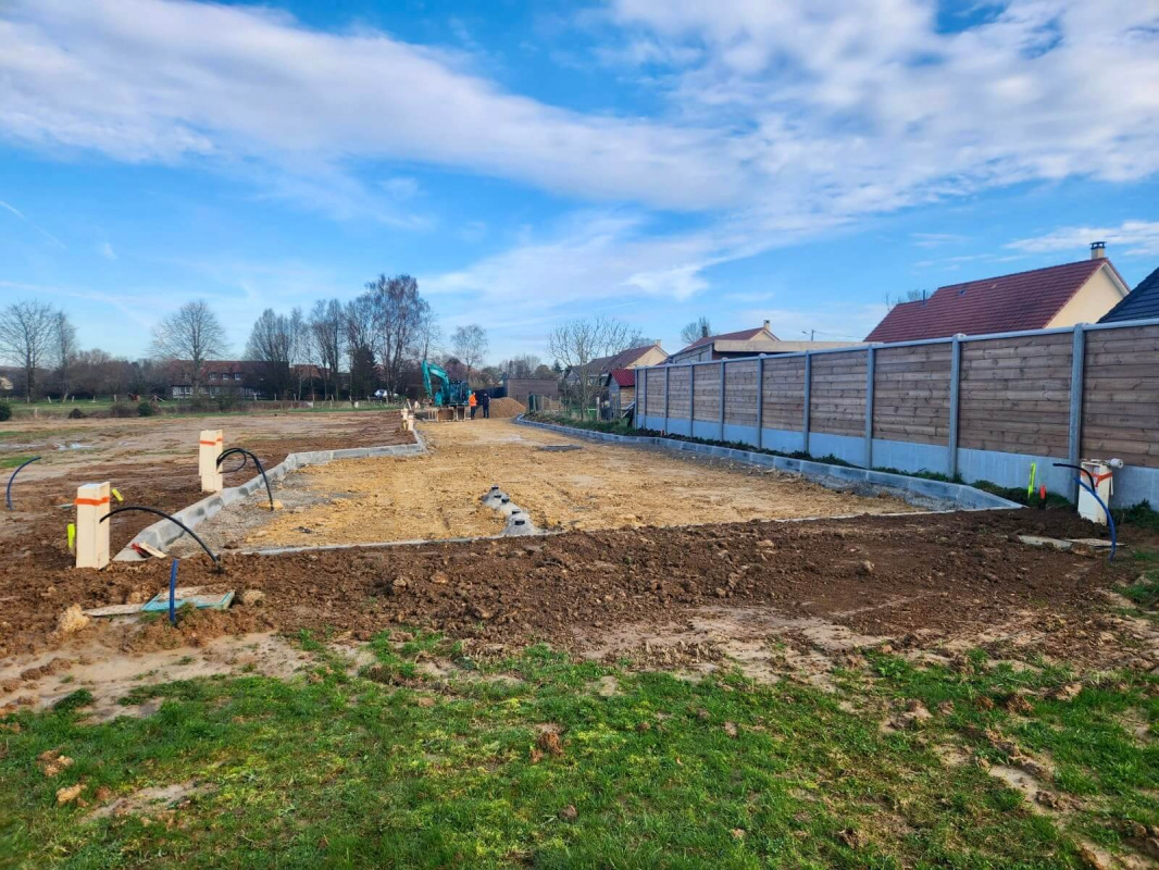 Couche de fondation voirie