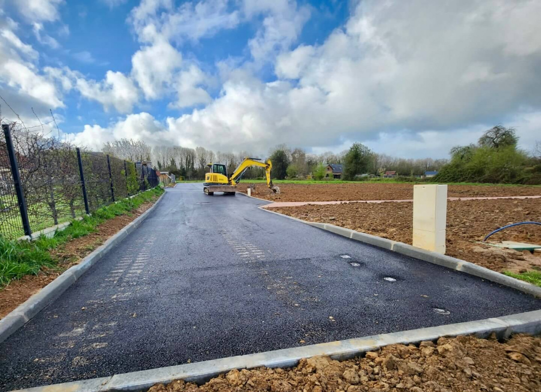 Achèvement des travaux de voiries