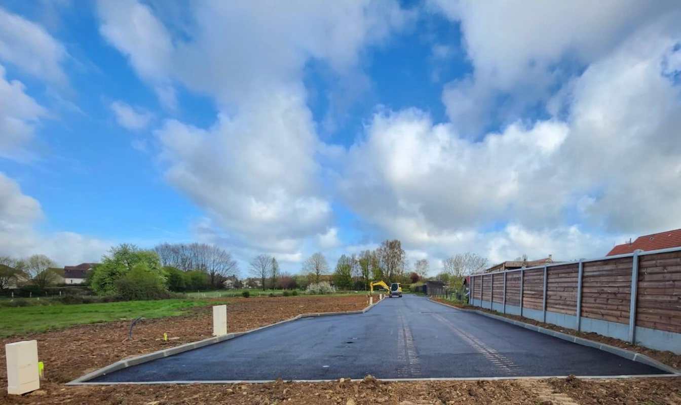 Achèvement des travaux de voiries