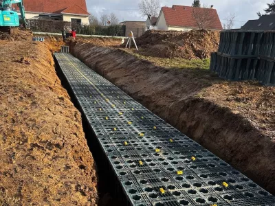 Travaux des réseaux EP