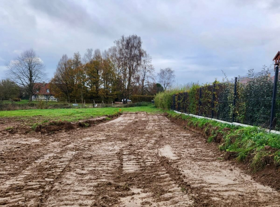 Démarrage travaux de terrassement