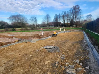 Couche de fondation voirie