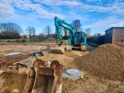 Couche de fondation voirie