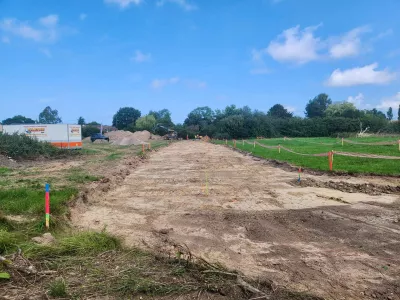 Démarrage travaux de terrassement
