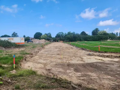 Démarrage travaux de terrassement