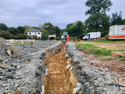 Démarrage travaux réseaux souples