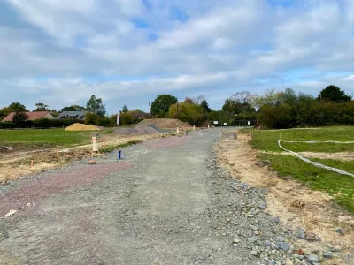 Achèvement des réseaux souples et travaux de voiries